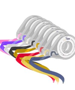 ErgoTape Color-Marking – Ταινία Χρωματικής Σήμανσης 10m x Ø5mm (Σετ 8 χρωμάτων)